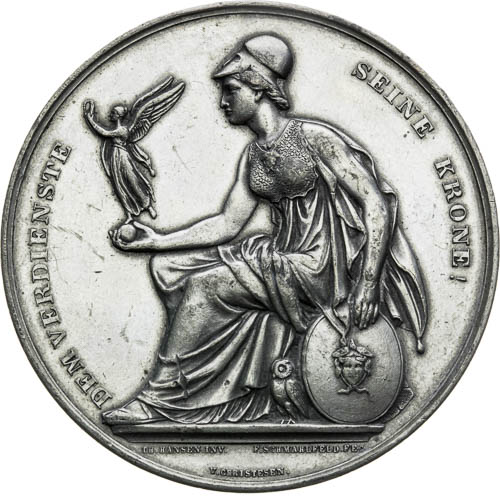 Medaile 1873 - avers