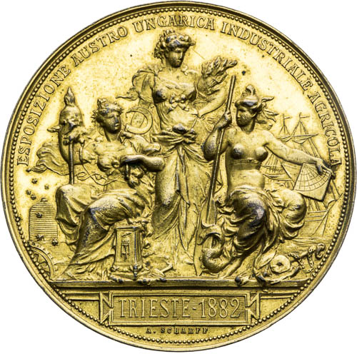 Medaile 1882 - avers