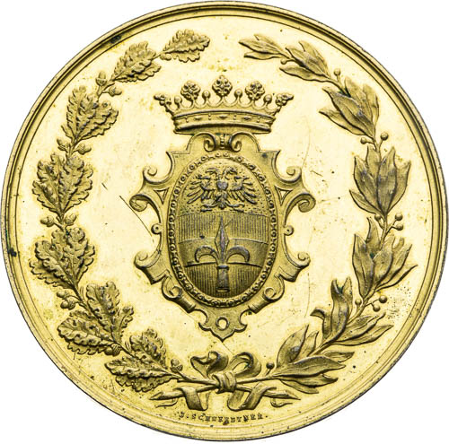 Medaile 1882 - revers