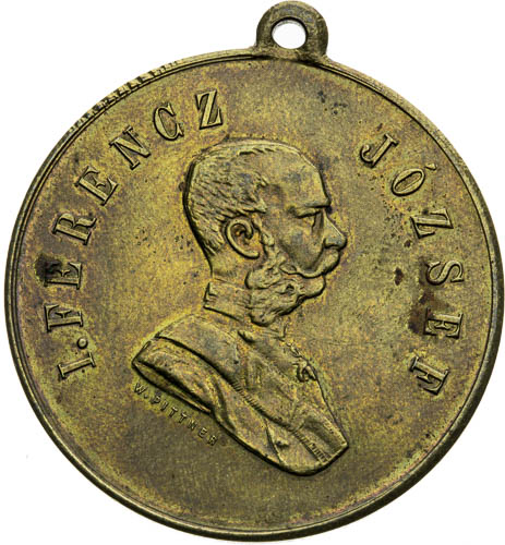 Medaile 1887 - avers