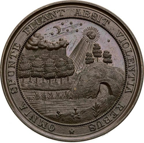 Medaile 1892 - revers