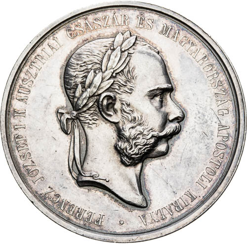 Stříbrná medaile 1894 - avers