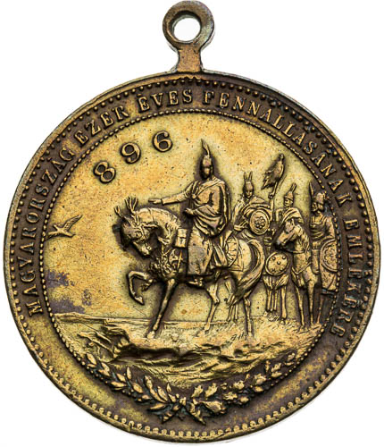 Medaile 1896 - avers