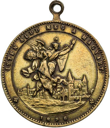Medaile 1896 - revers