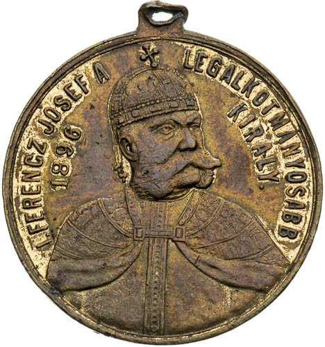 Medaile 1896 - avers