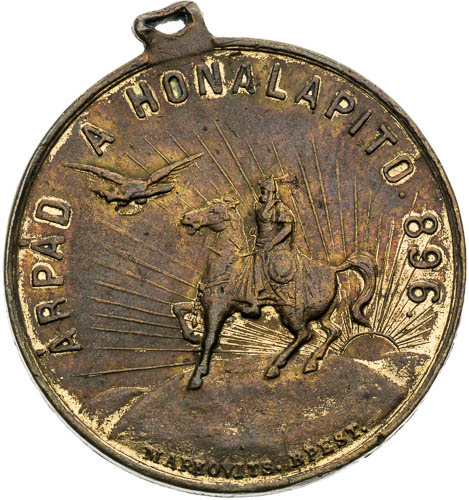 Medaile 1896 - revers
