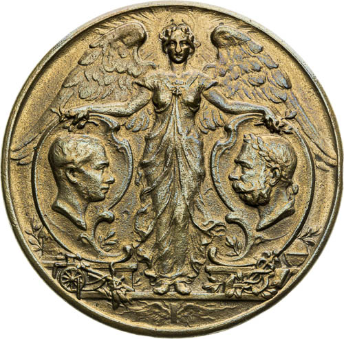 Medaile 1898 - avers