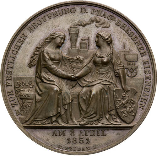 Medaile 1851 - avers
