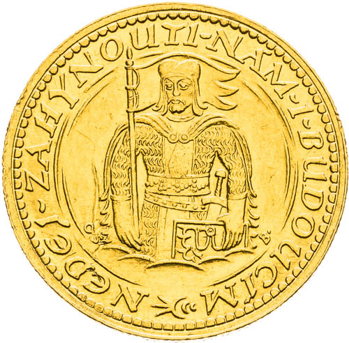 Dukát 1924 - avers