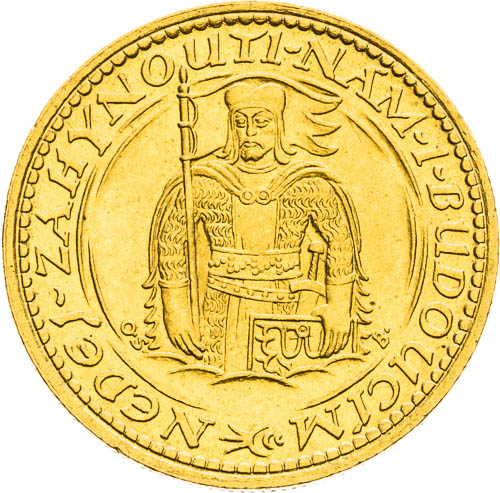 Dukát 1924 - avers
