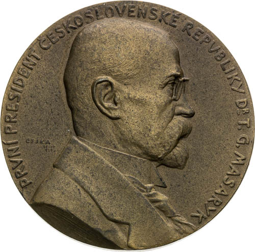 Medaile 1921 - avers