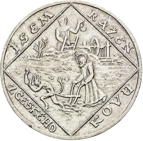 Stříbrná medaile 1928 - avers