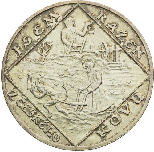 Stříbrná medaile 1928 - avers