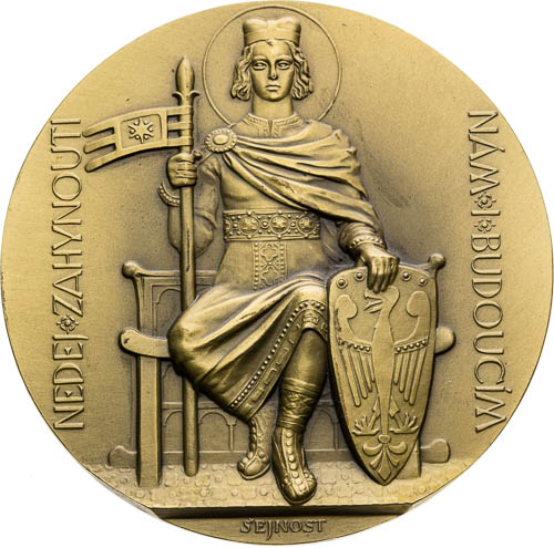 Bronzová medaile 1929 - avers