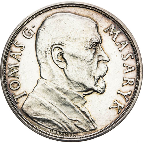 Stříbrná medaile 1935 - avers