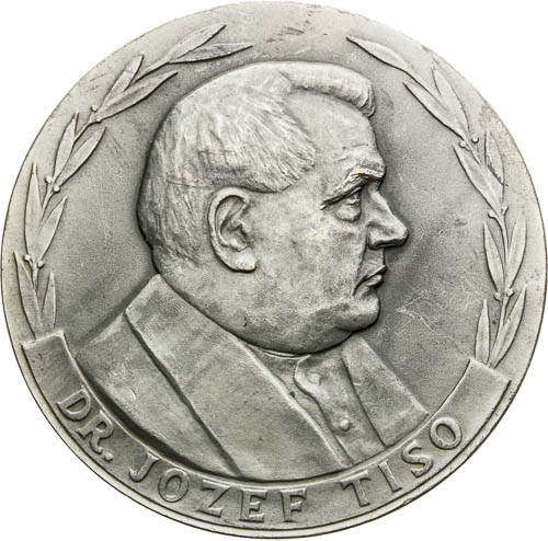 Stříbrná medaile 1939 - avers