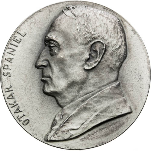 Stříbrná medaile 1951 - avers