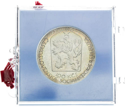 100 Kčs 1983 - revers
