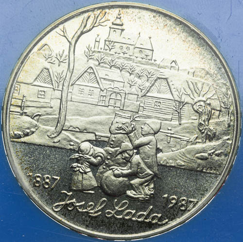 500 Kčs 1987 - avers
