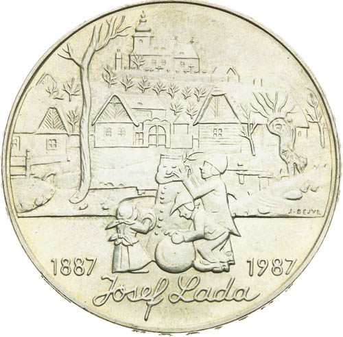 500 Kčs 1987 - avers