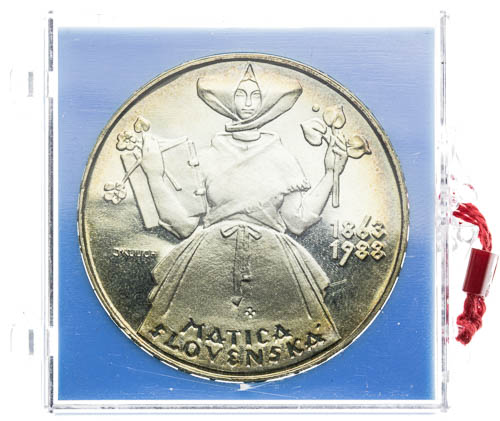 500 Kčs 1988 - avers