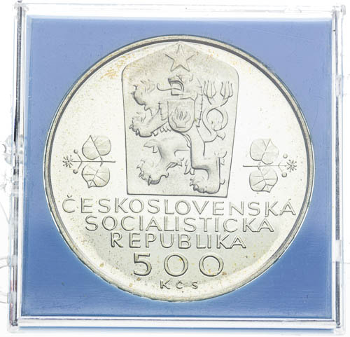 500 Kčs 1988 - avers