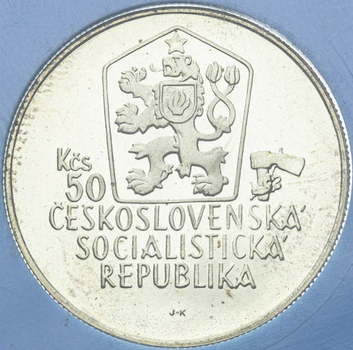50 Kčs 1988 - revers