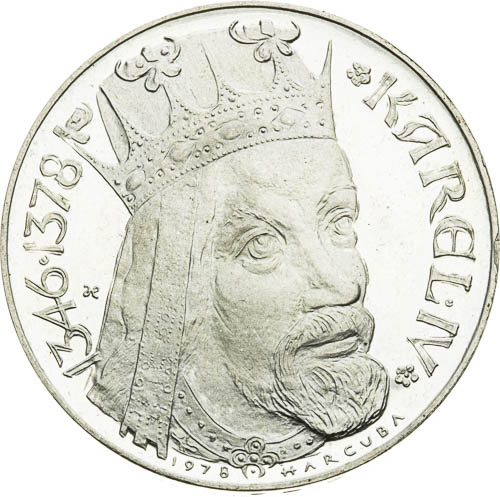 Stříbrná medaile 1978 - avers