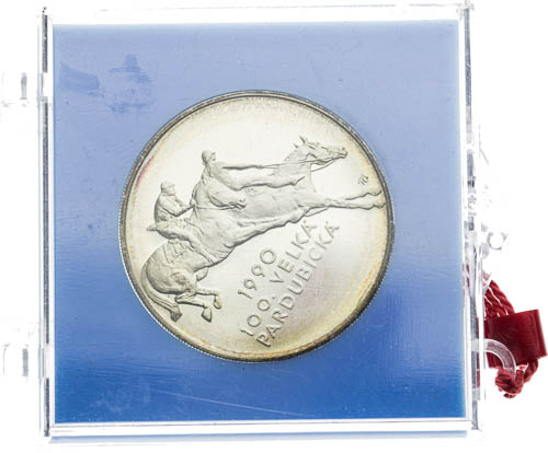 100 Kčs 1990 - averz