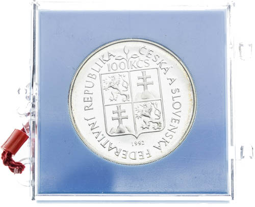100 Kčs 1992 - reverz