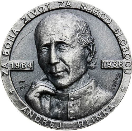 Stříbrná medaile 1990 - avers