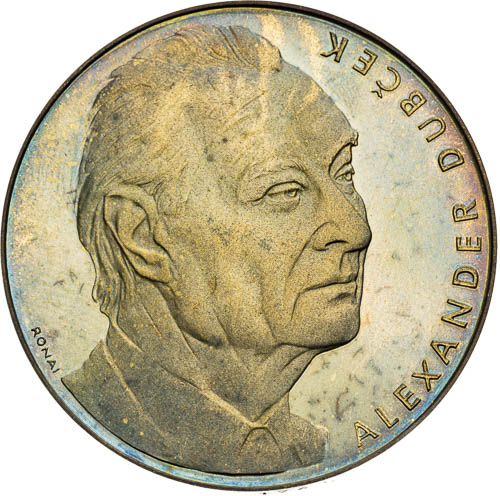 Stříbrná medaile 1993 - avers