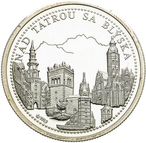 Stříbrná medaile 1993 - avers