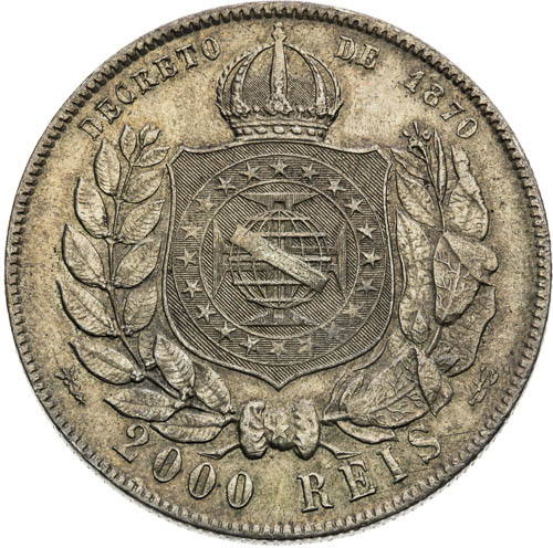2000 Reis 1889 - revers