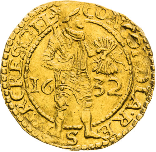 Dukát 1632 - avers