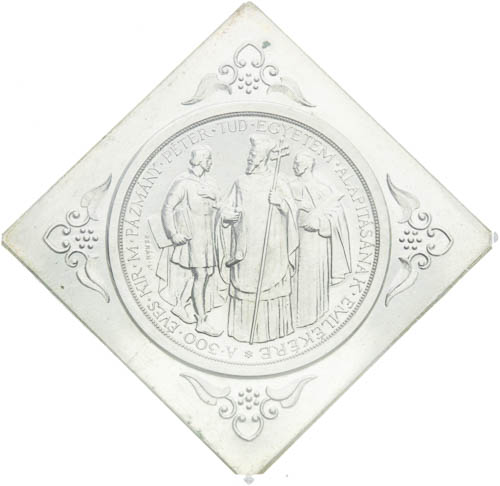 Strieborná medaila 1935/1965 (Klipa 2 Pengo) - averz