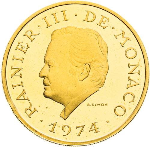3000 Frank 1974 - avers