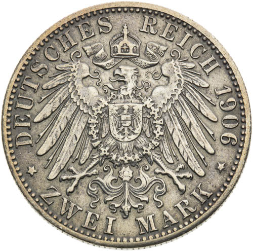 2 Marka 1906 D - revers