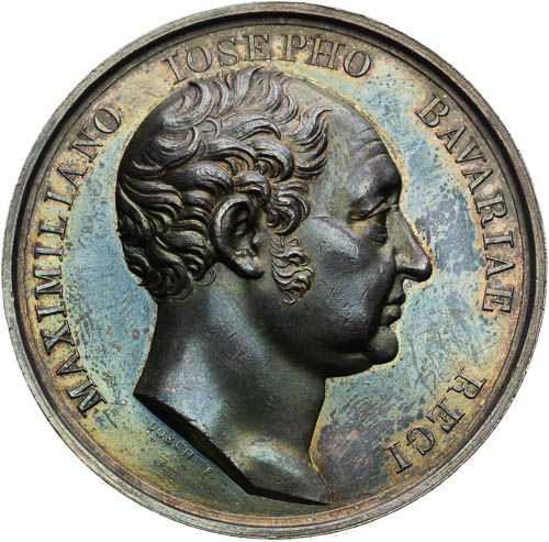 Stříbrná medaile (1824) - avers