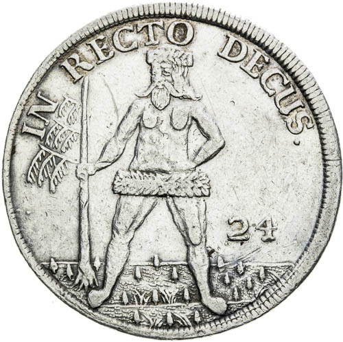 24 marien groschen 1707 - avers