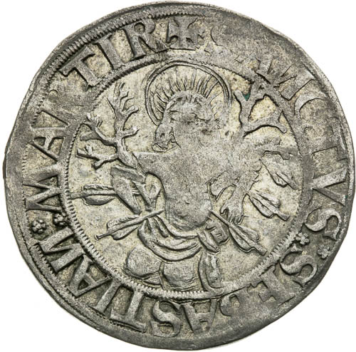 Batzen 1521 - revers