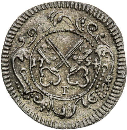 Krejcar 1754 - revers