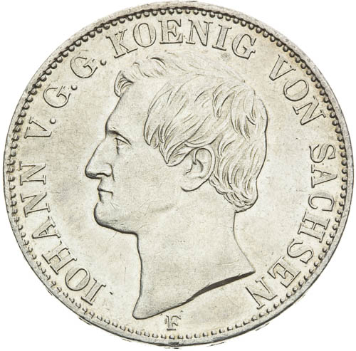 Spolkový tolar 1859 F - avers