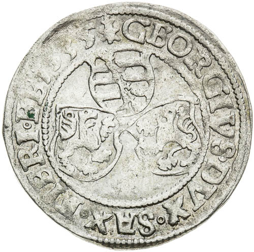 Groš 1535 - revers