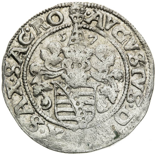 Groš 1557 - avers