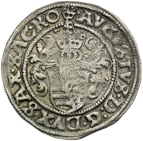 Groš 1558 - revers