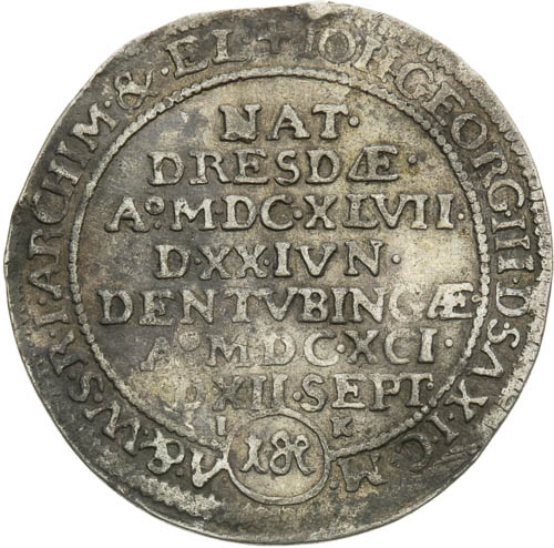 Groš 1691 - revers