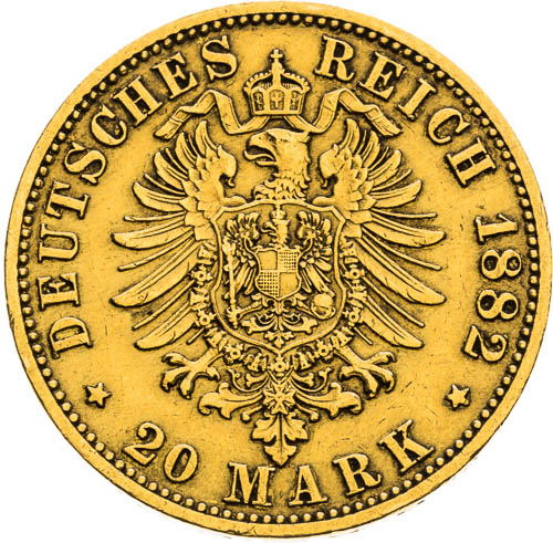 20 Marek 1882 - revers