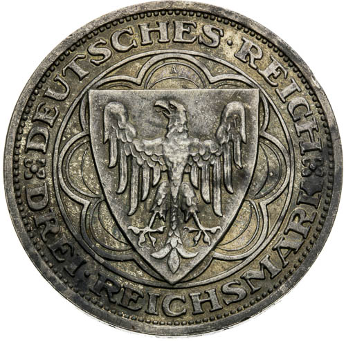 3 mark 1931 - avers