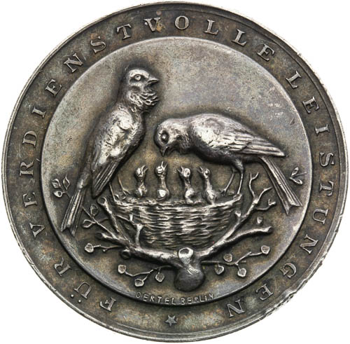 Stříbrná medaile 1929 - avers